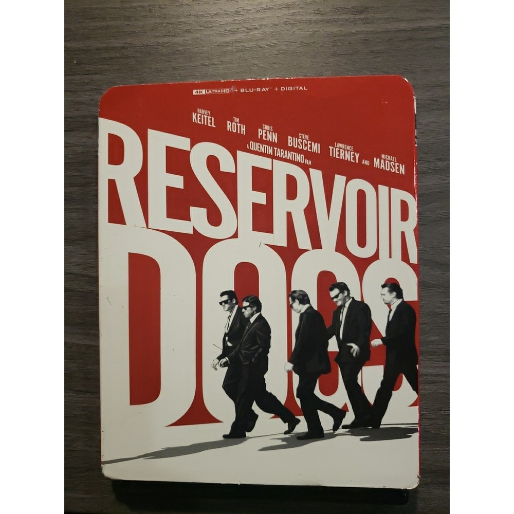 Reservoir Dogs (Ultra HD, 1992) 4k Blu Ray With Slipcover